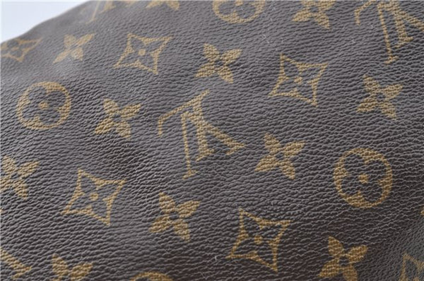 Authentic Louis Vuitton Monogram Speedy 35 Hand Boston Bag M41524 LV J1396