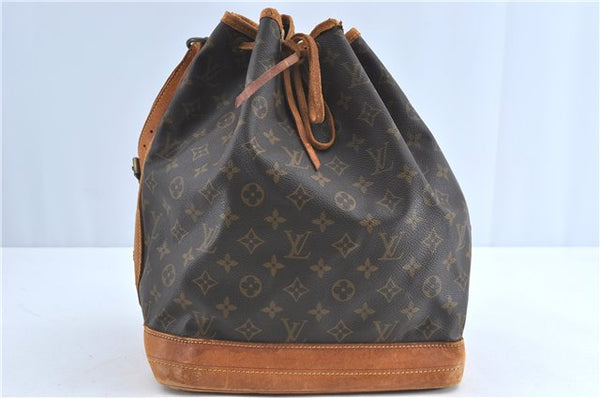 Authentic Louis Vuitton Monogram Noe Shoulder Bag M42224 LV J1398