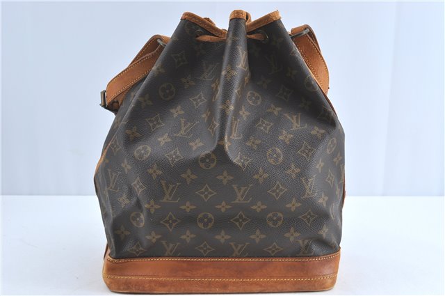 Authentic Louis Vuitton Monogram Noe Shoulder Bag M42224 LV J1398