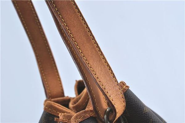 Authentic Louis Vuitton Monogram Noe Shoulder Bag M42224 LV J1398