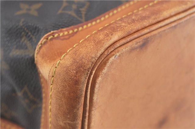 Authentic Louis Vuitton Monogram Noe Shoulder Bag M42224 LV J1398