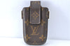 Authentic Louis Vuitton Monogram Etui TelePhone International GM M63060 LV J1402