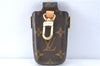 Authentic Louis Vuitton Monogram Etui TelePhone International GM M63060 LV J1402