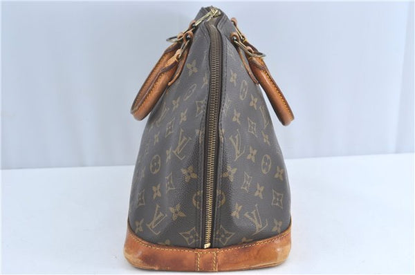 Authentic Louis Vuitton Monogram Alma Hand Bag Purse M51130 LV J1404