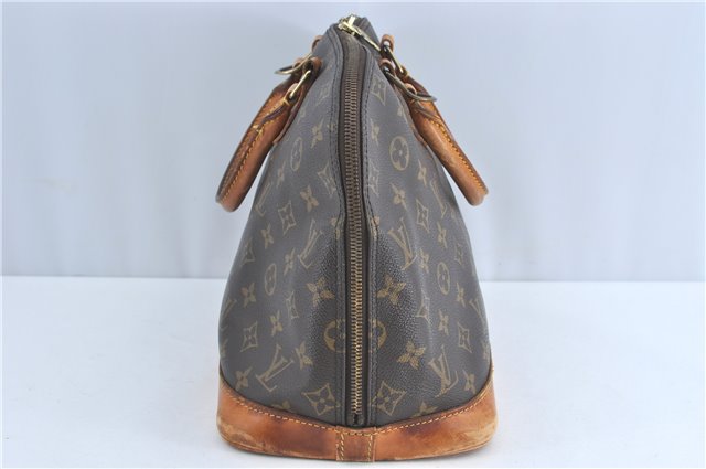 Authentic Louis Vuitton Monogram Alma Hand Bag Purse M51130 LV J1404