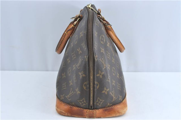 Authentic Louis Vuitton Monogram Alma Hand Bag Purse M51130 LV J1404