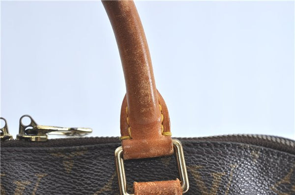 Authentic Louis Vuitton Monogram Alma Hand Bag Purse M51130 LV J1404