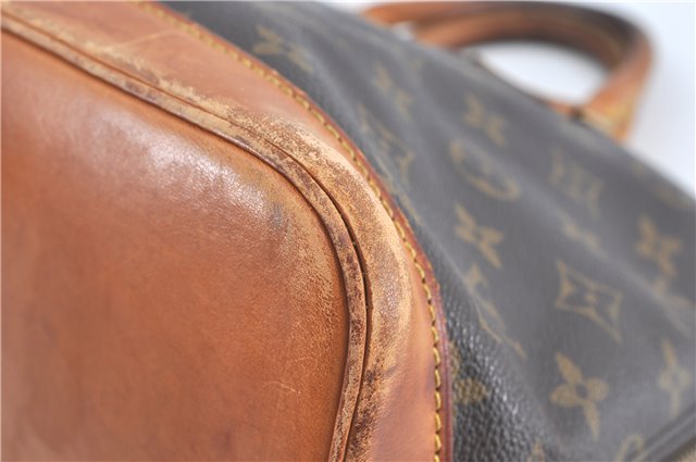 Authentic Louis Vuitton Monogram Alma Hand Bag Purse M51130 LV J1404