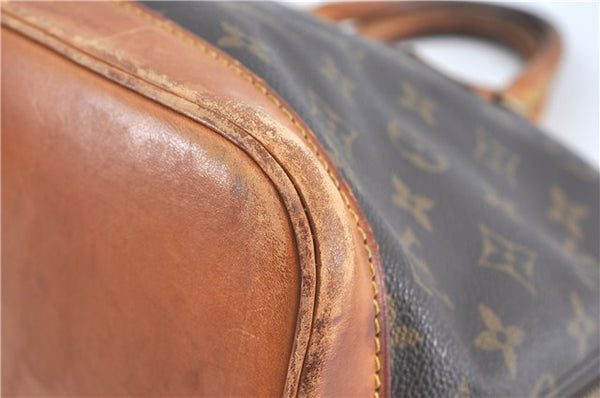 Authentic Louis Vuitton Monogram Alma Hand Bag Purse M51130 LV J1404