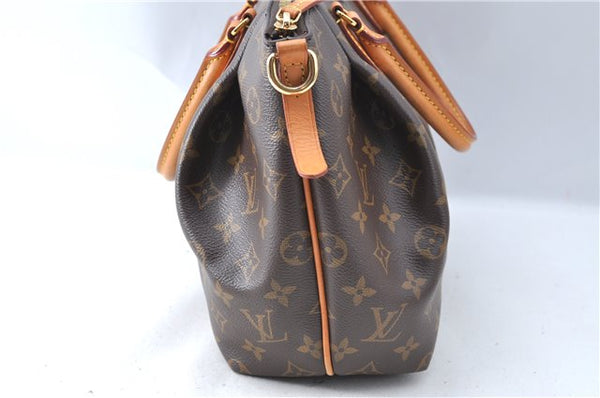 Auth Louis Vuitton Monogram Turenne MM 2Way Shoulder Hand Bag M48814 LV J1406