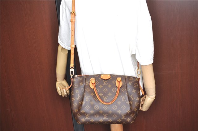 Auth Louis Vuitton Monogram Turenne MM 2Way Shoulder Hand Bag M48814 LV J1406