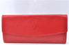 Auth Louis Vuitton Opera Pochette Aegean Clutch Hand Bag Red M63967 LV J1408