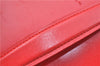 Auth Louis Vuitton Opera Pochette Aegean Clutch Hand Bag Red M63967 LV J1408