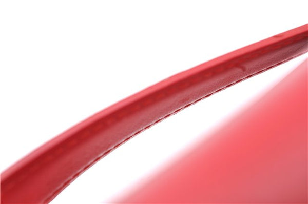 Auth Louis Vuitton Opera Pochette Aegean Clutch Hand Bag Red M63967 LV J1408