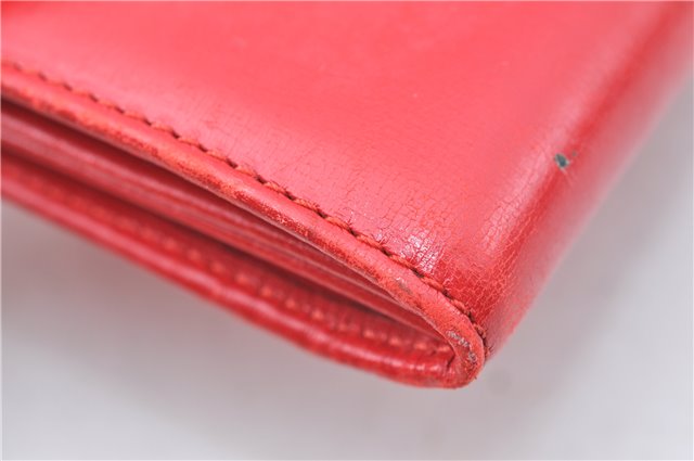 Auth Louis Vuitton Opera Pochette Aegean Clutch Hand Bag Red M63967 LV J1408