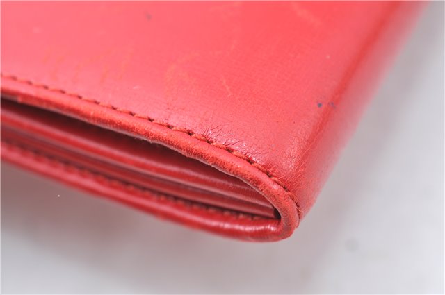 Auth Louis Vuitton Opera Pochette Aegean Clutch Hand Bag Red M63967 LV J1408