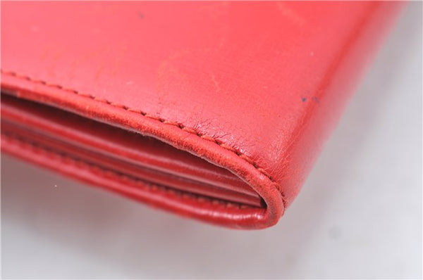 Auth Louis Vuitton Opera Pochette Aegean Clutch Hand Bag Red M63967 LV J1408