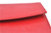 Auth Louis Vuitton Opera Pochette Aegean Clutch Hand Bag Red M63967 LV J1408