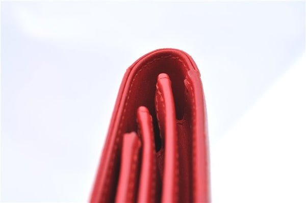 Auth Louis Vuitton Opera Pochette Aegean Clutch Hand Bag Red M63967 LV J1408