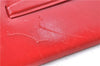 Auth Louis Vuitton Opera Pochette Aegean Clutch Hand Bag Red M63967 LV J1408