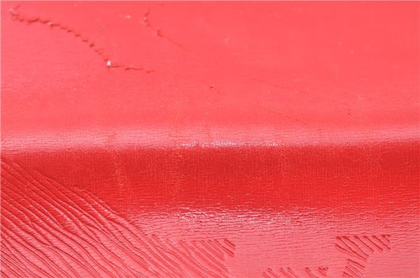 Auth Louis Vuitton Opera Pochette Aegean Clutch Hand Bag Red M63967 LV J1408