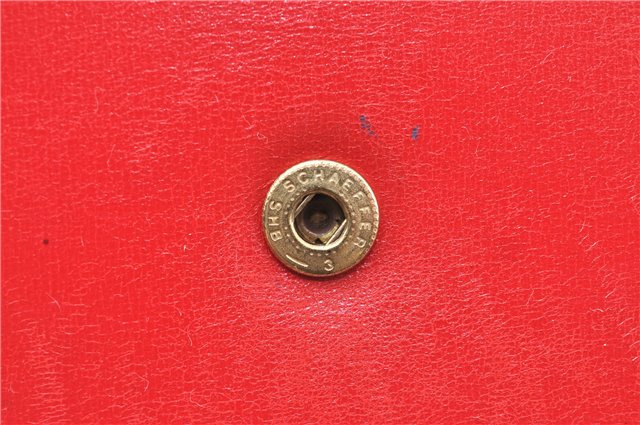 Auth Louis Vuitton Opera Pochette Aegean Clutch Hand Bag Red M63967 LV J1408