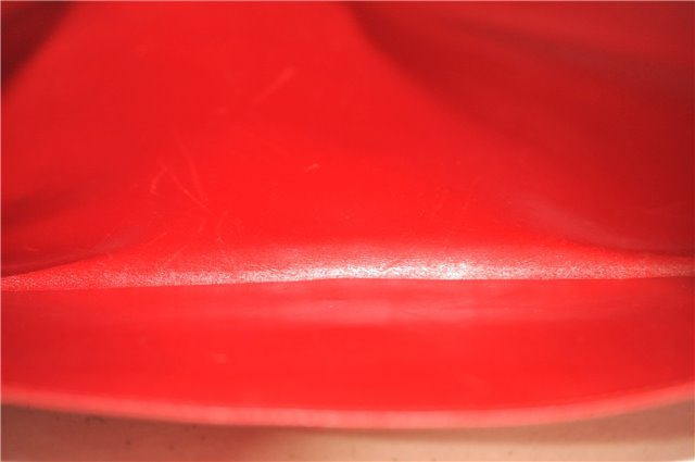 Auth Louis Vuitton Opera Pochette Aegean Clutch Hand Bag Red M63967 LV J1408