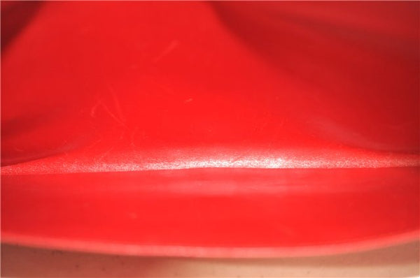 Auth Louis Vuitton Opera Pochette Aegean Clutch Hand Bag Red M63967 LV J1408