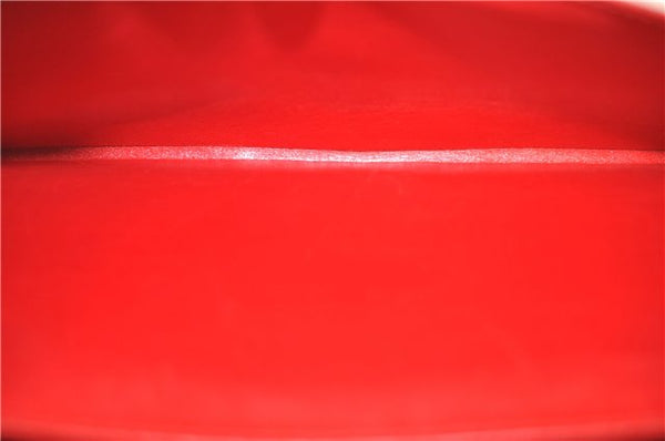 Auth Louis Vuitton Opera Pochette Aegean Clutch Hand Bag Red M63967 LV J1408