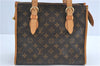 Authentic Louis Vuitton Monogram Popincourt Haut Shoulder Bag M40007 LV J1410