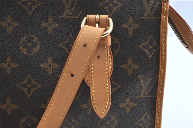 Authentic Louis Vuitton Monogram Popincourt Haut Shoulder Bag M40007 LV J1410