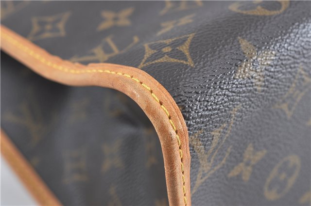 Authentic Louis Vuitton Monogram Popincourt Haut Shoulder Bag M40007 LV J1410