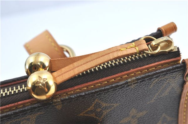 Authentic Louis Vuitton Monogram Popincourt Haut Shoulder Bag M40007 LV J1410