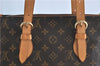 Authentic Louis Vuitton Monogram Popincourt Haut Shoulder Bag M40007 LV J1410