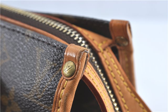 Authentic Louis Vuitton Monogram Popincourt Haut Shoulder Bag M40007 LV J1410