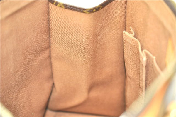 Authentic Louis Vuitton Monogram Popincourt Haut Shoulder Bag M40007 LV J1410