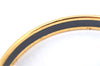 Authentic HERMES Email PM Bangle Belt Motif Gold Red Black J1411