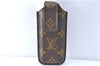 Authentic Louis Vuitton Monogram Etui TelePhone International PM M63064 LV J1413