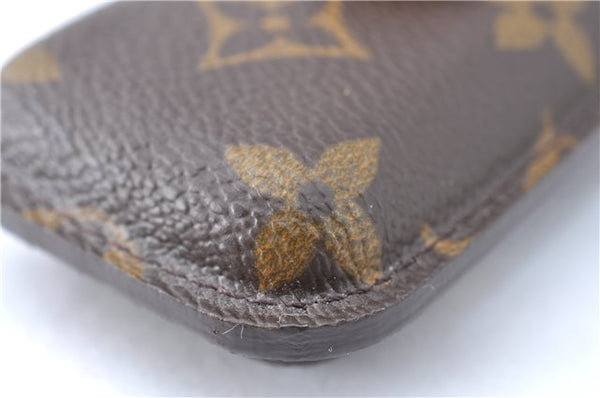 Authentic Louis Vuitton Monogram Etui TelePhone International PM M63064 LV J1413