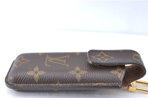 Authentic Louis Vuitton Monogram Etui TelePhone International PM M63064 LV J1415