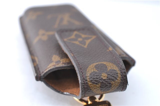 Authentic Louis Vuitton Monogram Etui TelePhone International PM M63064 LV J1415