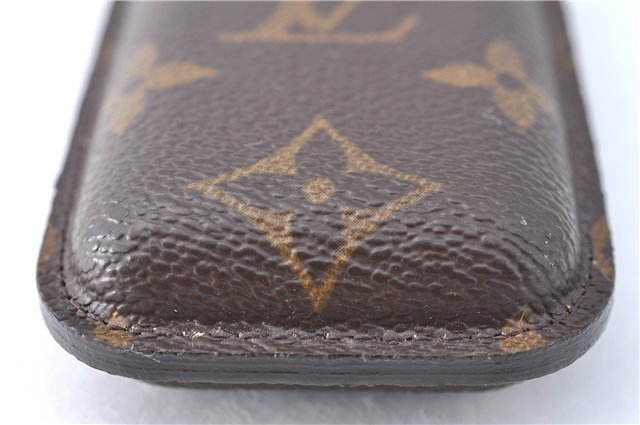 Authentic Louis Vuitton Monogram Etui TelePhone International PM M63064 LV J1415