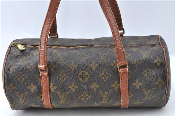 Authentic Louis Vuitton Monogram Papillon 30 Hand Bag Old Model LV J1418