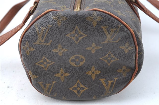 Authentic Louis Vuitton Monogram Papillon 30 Hand Bag Old Model LV J1418