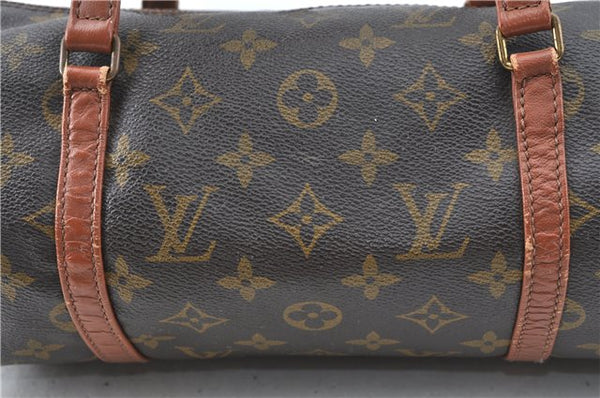 Authentic Louis Vuitton Monogram Papillon 30 Hand Bag Old Model LV J1418
