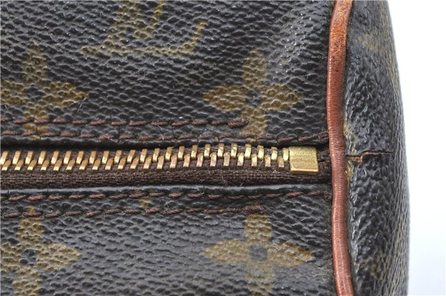 Authentic Louis Vuitton Monogram Papillon 30 Hand Bag Old Model LV J1418