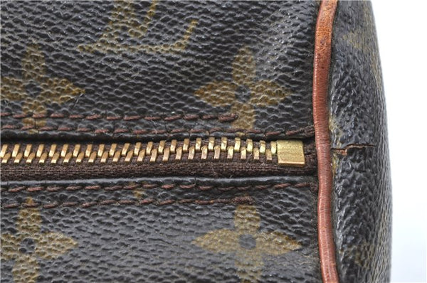 Authentic Louis Vuitton Monogram Papillon 30 Hand Bag Old Model LV J1418