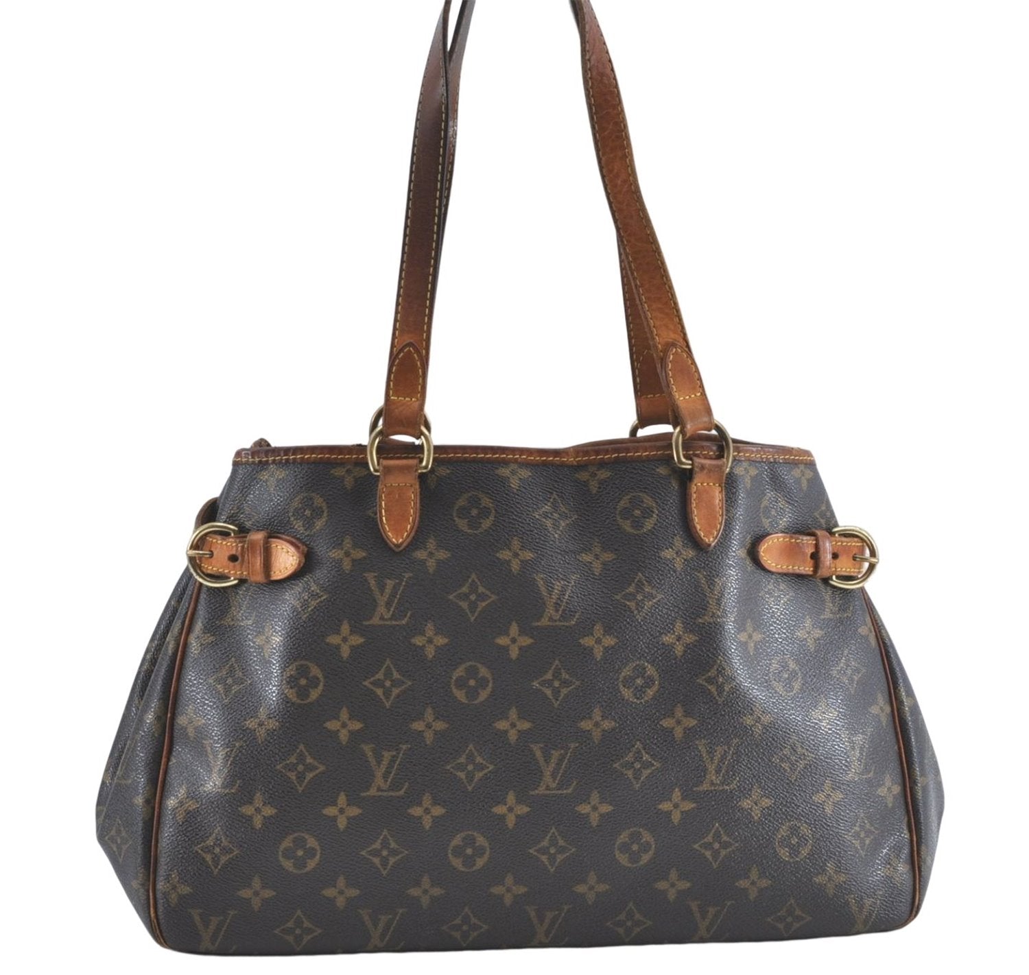 Authentic Louis Vuitton Monogram Batignolles Horizontal Tote Bag M51154 LV J1431