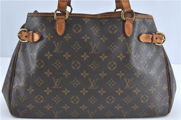 Authentic Louis Vuitton Monogram Batignolles Horizontal Tote Bag M51154 LV J1431