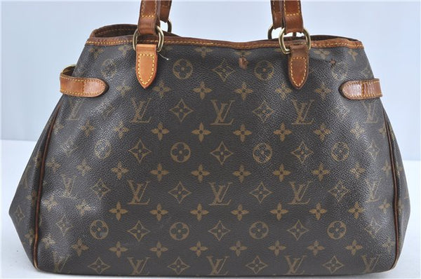 Authentic Louis Vuitton Monogram Batignolles Horizontal Tote Bag M51154 LV J1431